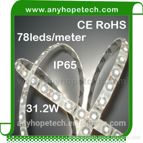 Excellent quality 3528 smd 390leds per roll 31.2W heat resistant led strip